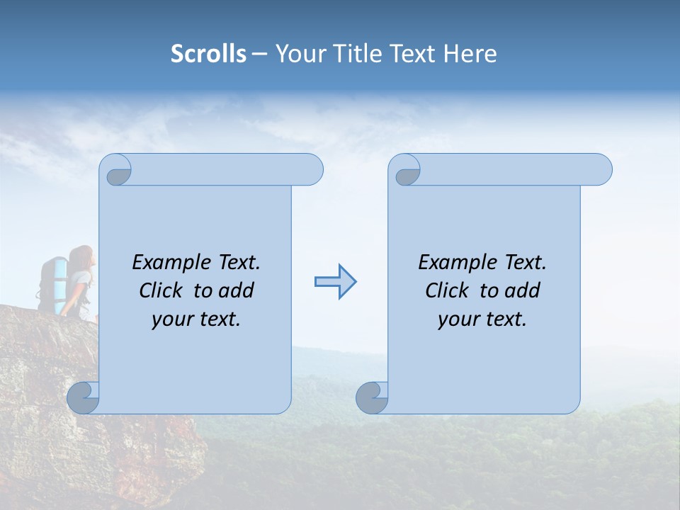Conceptual Architecture Man PowerPoint Template