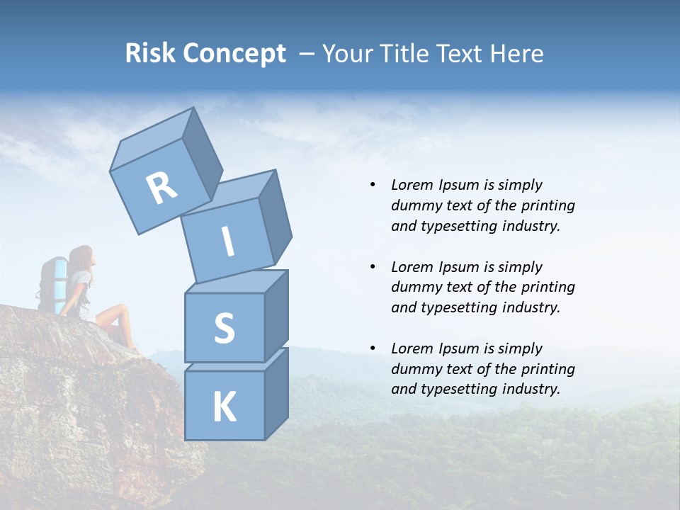 Conceptual Architecture Man PowerPoint Template