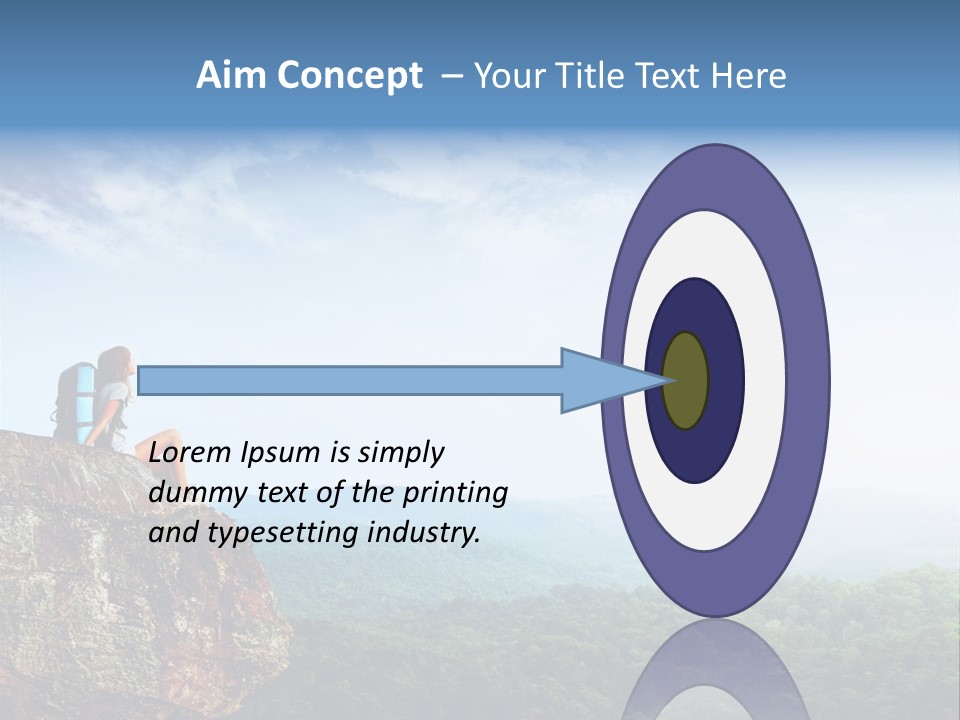 Conceptual Architecture Man PowerPoint Template