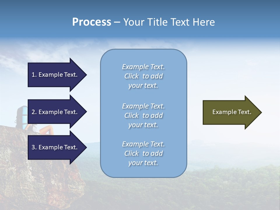 Conceptual Architecture Man PowerPoint Template