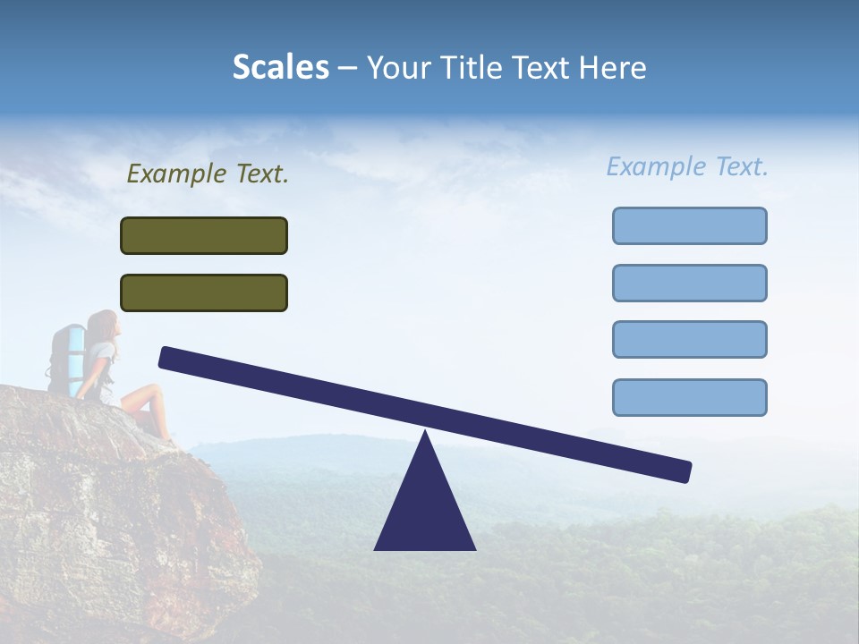Conceptual Architecture Man PowerPoint Template