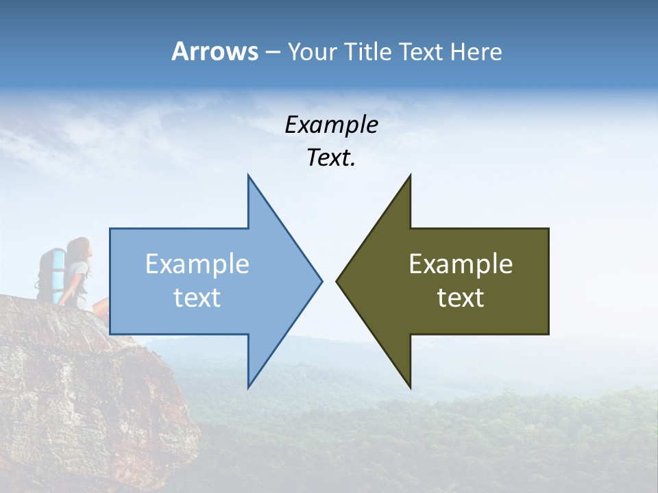 Conceptual Architecture Man PowerPoint Template