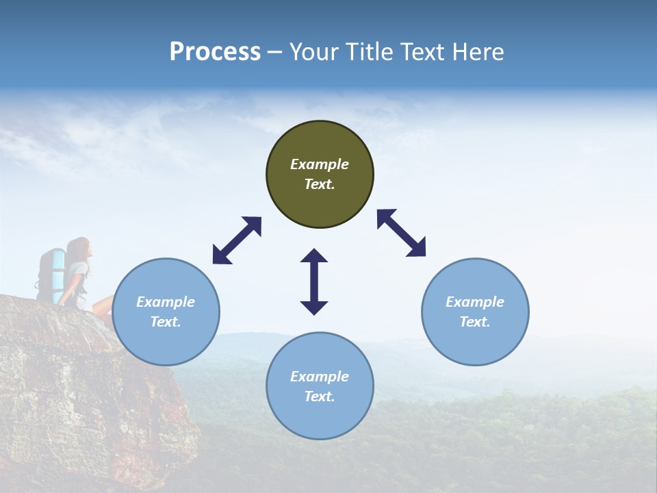 Conceptual Architecture Man PowerPoint Template
