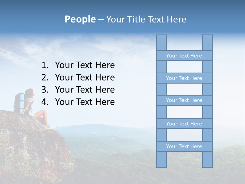 Conceptual Architecture Man PowerPoint Template