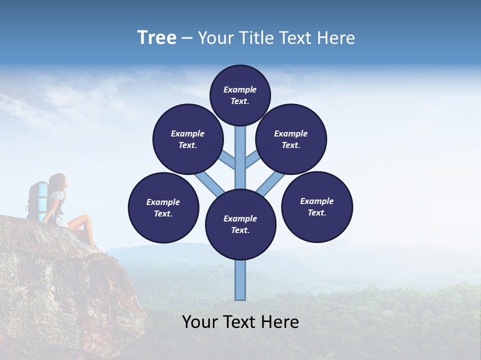 Conceptual Architecture Man PowerPoint Template