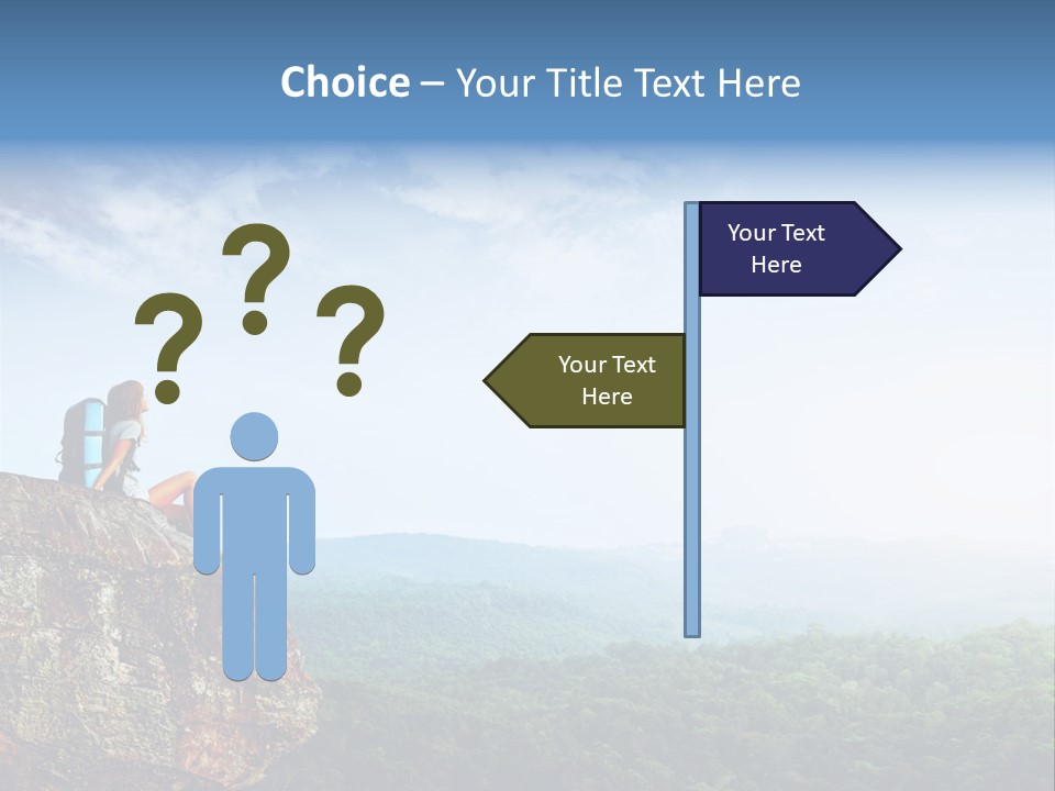 Conceptual Architecture Man PowerPoint Template