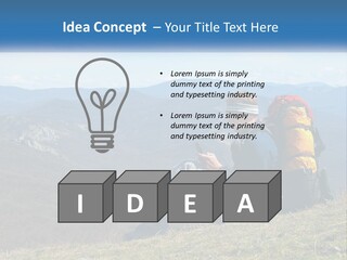 Nature Purchase Human Hand PowerPoint Template
