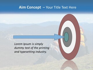 Nature Purchase Human Hand PowerPoint Template