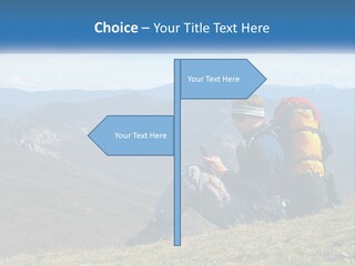 Nature Purchase Human Hand PowerPoint Template