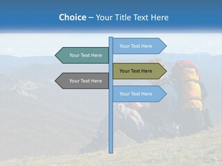 Nature Purchase Human Hand PowerPoint Template