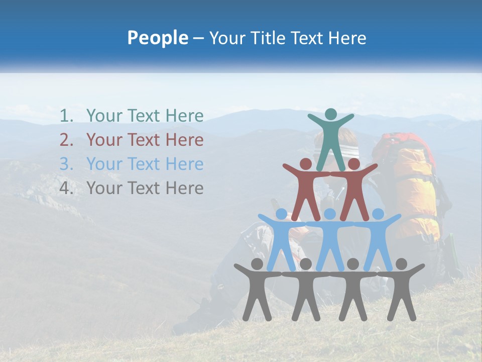Nature Purchase Human Hand PowerPoint Template