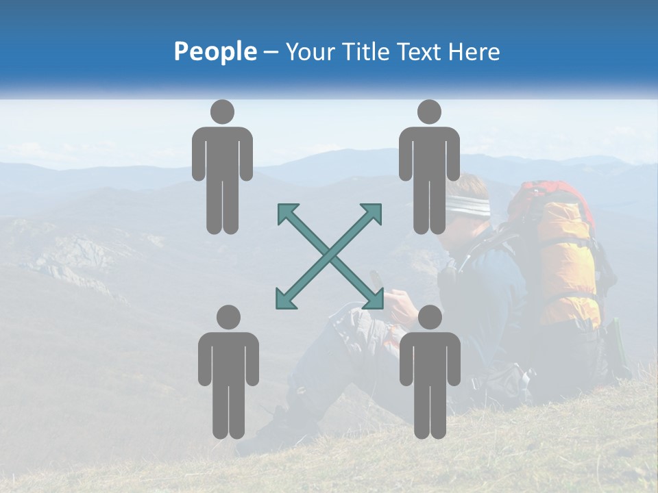 Nature Purchase Human Hand PowerPoint Template