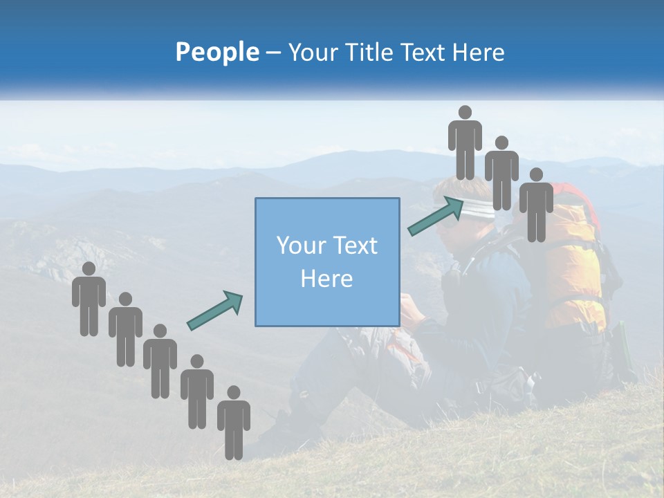 Nature Purchase Human Hand PowerPoint Template