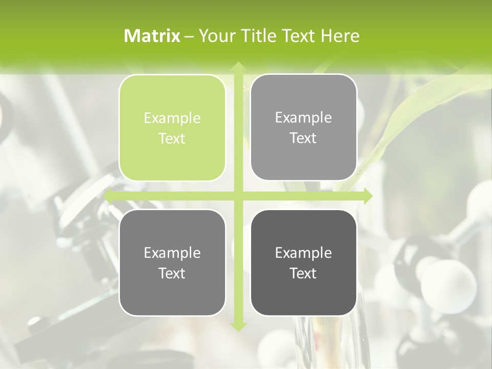 Construct Hand Model PowerPoint Template