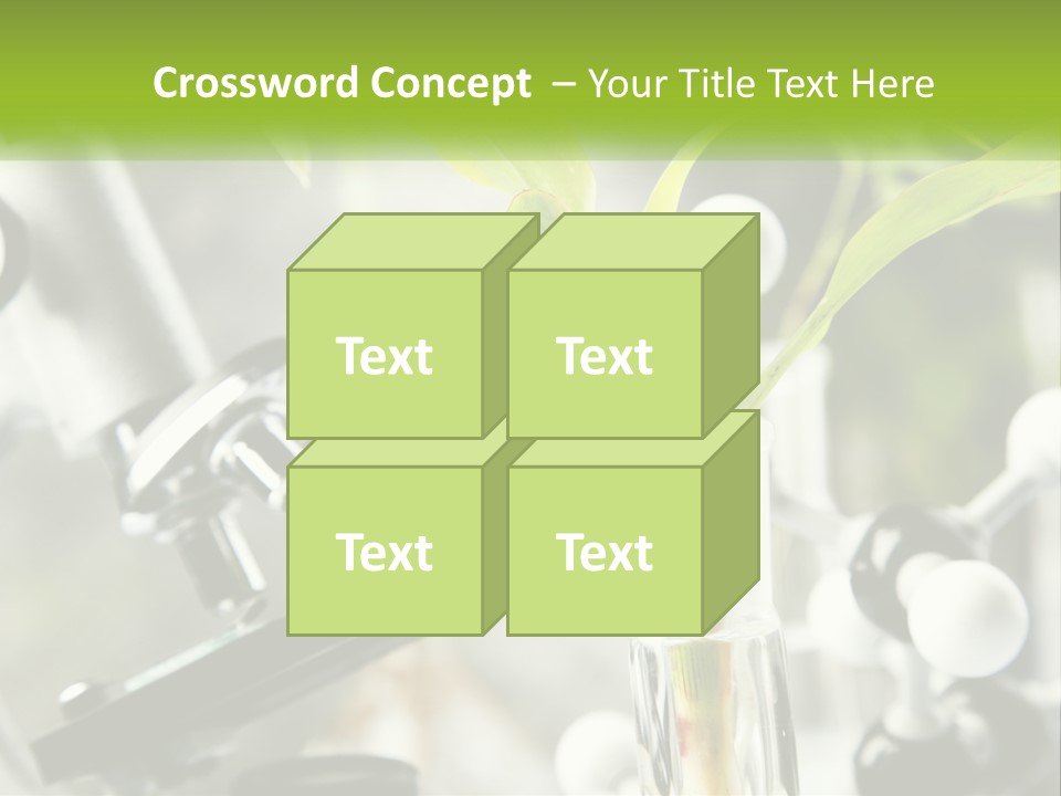 Construct Hand Model PowerPoint Template