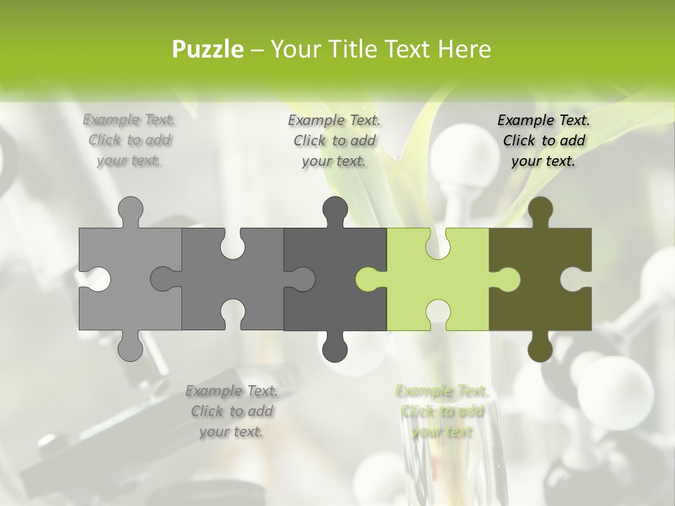 Construct Hand Model PowerPoint Template