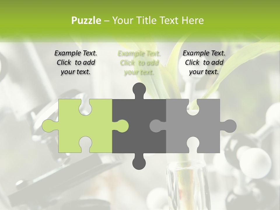 Construct Hand Model PowerPoint Template