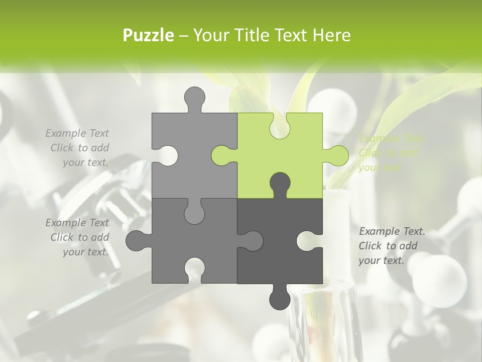 Construct Hand Model PowerPoint Template