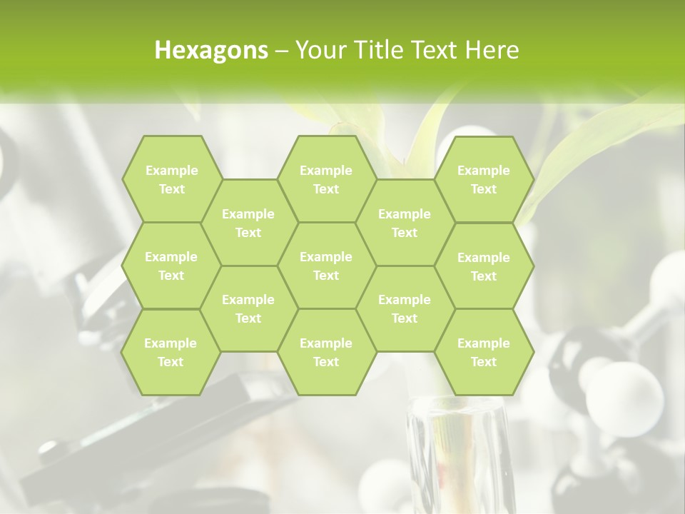 Construct Hand Model PowerPoint Template