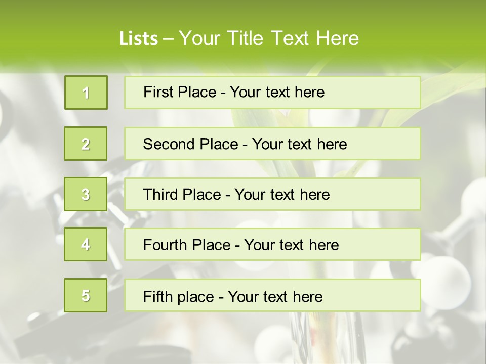 Construct Hand Model PowerPoint Template