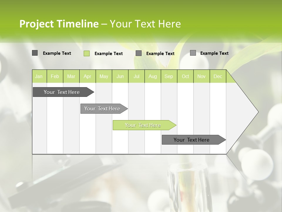 Construct Hand Model PowerPoint Template
