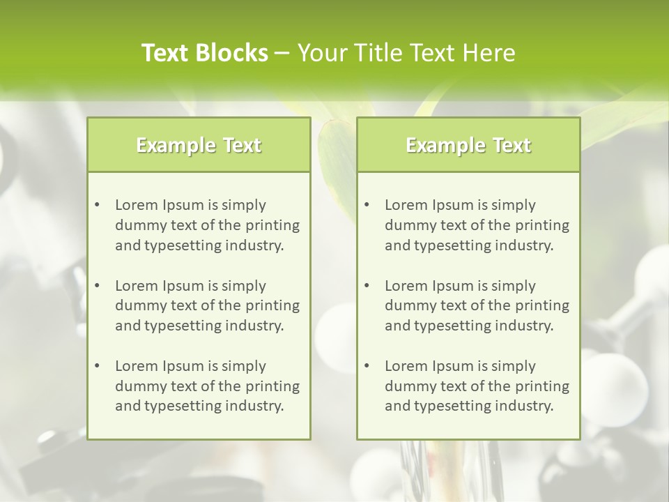 Construct Hand Model PowerPoint Template