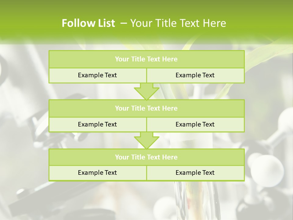 Construct Hand Model PowerPoint Template