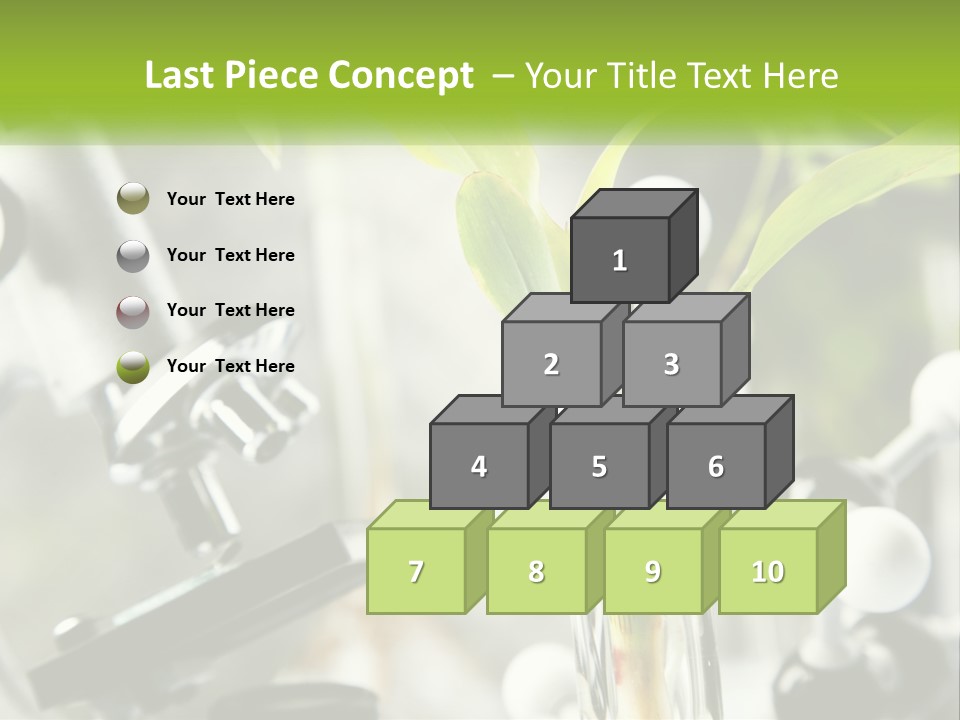 Construct Hand Model PowerPoint Template
