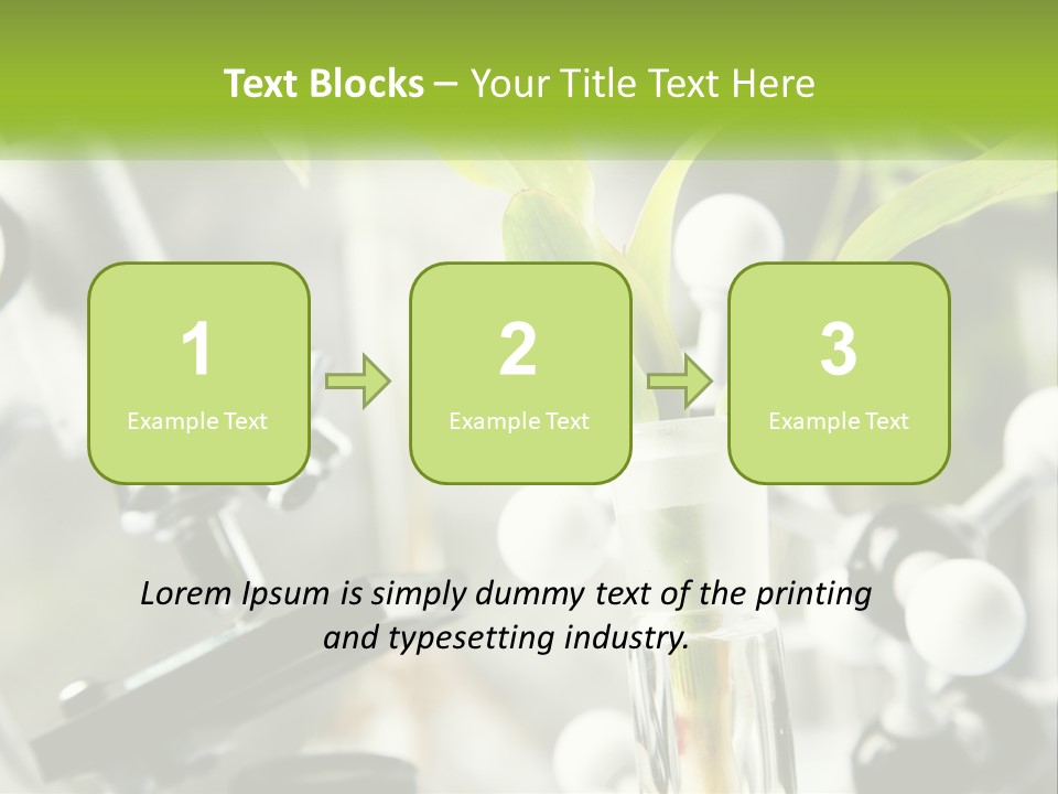 Construct Hand Model PowerPoint Template