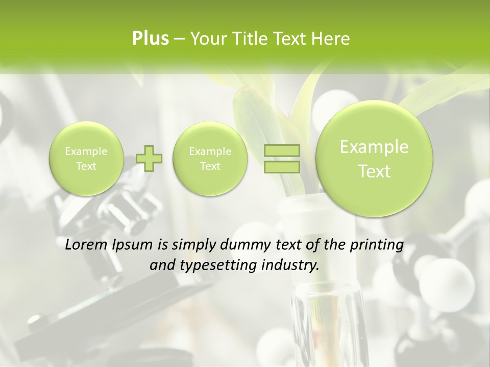 Construct Hand Model PowerPoint Template