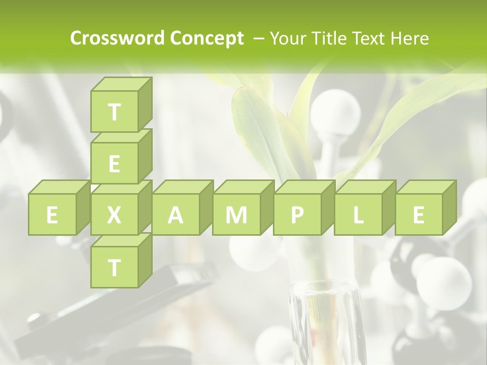 Construct Hand Model PowerPoint Template