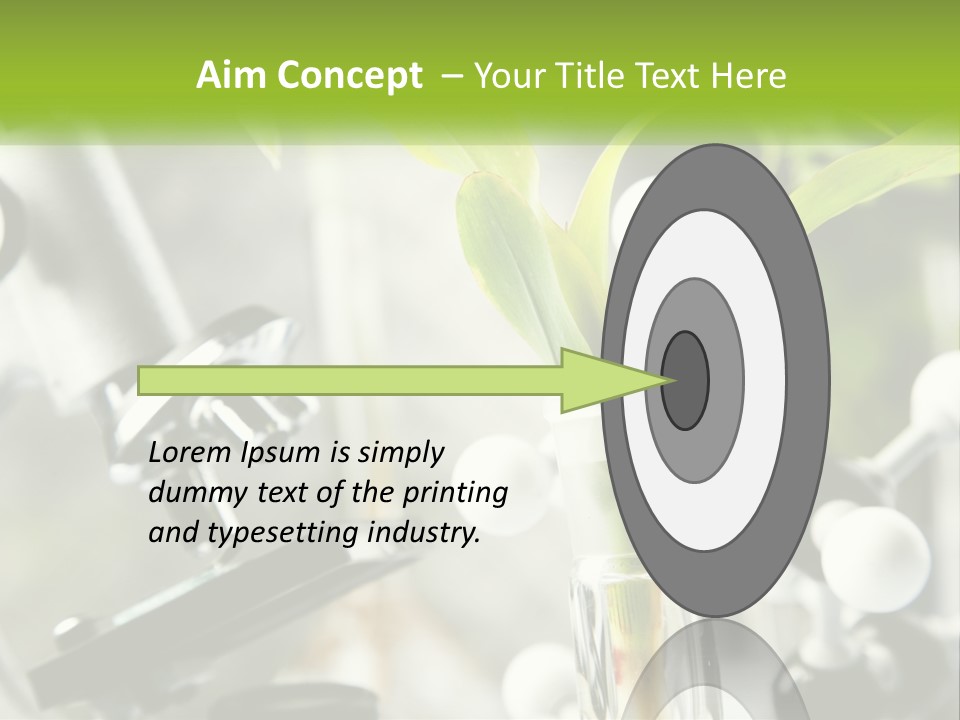 Construct Hand Model PowerPoint Template