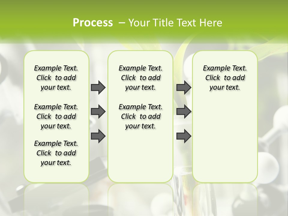 Construct Hand Model PowerPoint Template