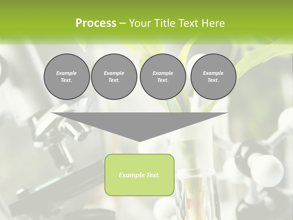 Construct Hand Model PowerPoint Template