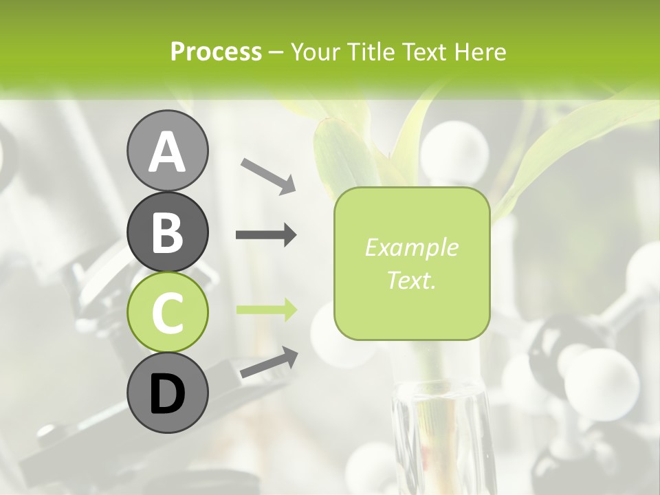 Construct Hand Model PowerPoint Template