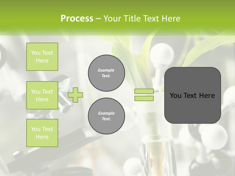 Construct Hand Model PowerPoint Template