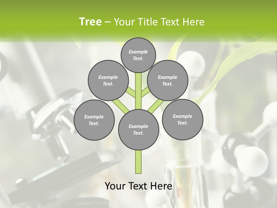 Construct Hand Model PowerPoint Template
