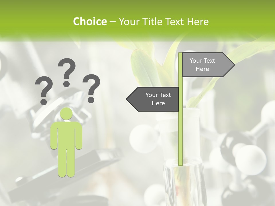 Construct Hand Model PowerPoint Template