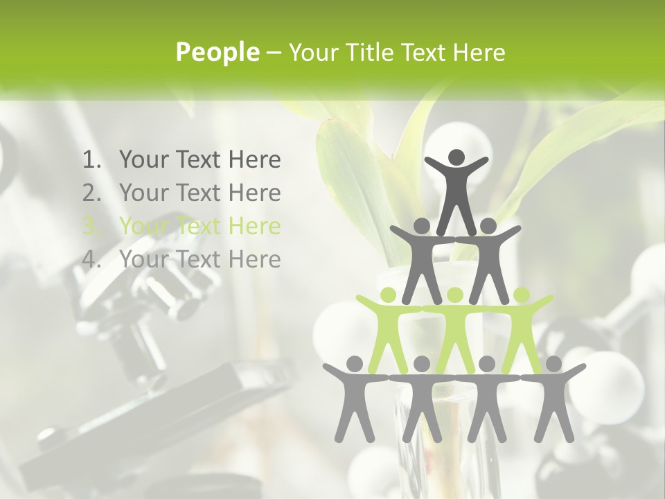 Construct Hand Model PowerPoint Template