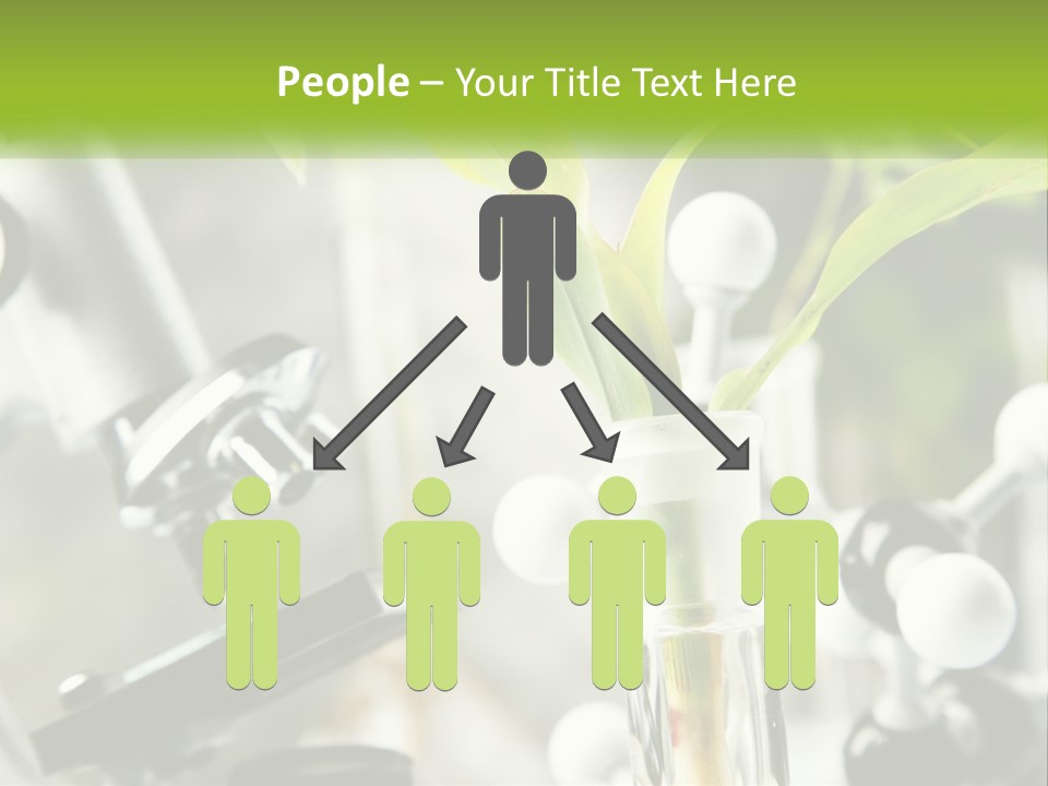 Construct Hand Model PowerPoint Template