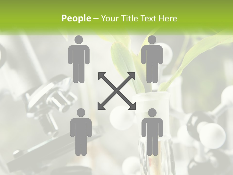 Construct Hand Model PowerPoint Template