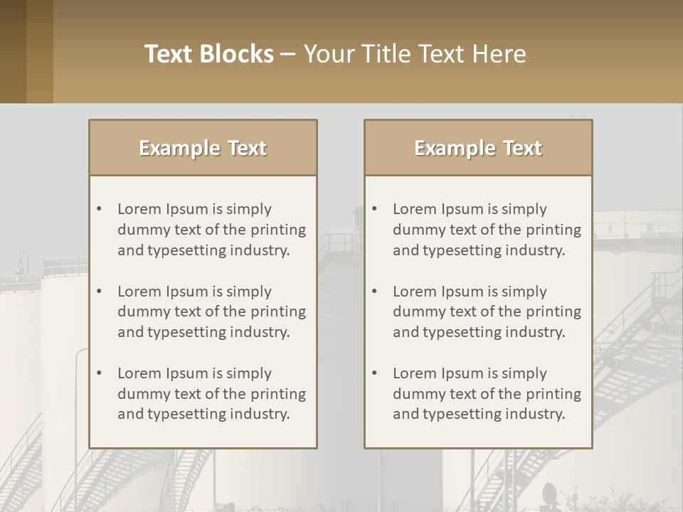 Park Architect Business PowerPoint Template