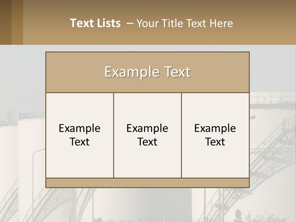Park Architect Business PowerPoint Template