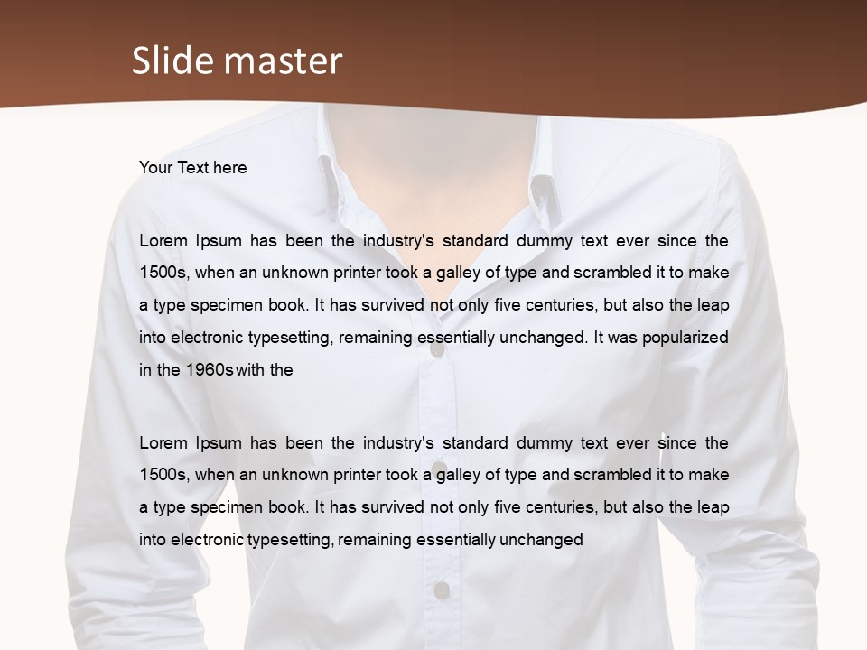 Finance Conceptual Holding PowerPoint Template