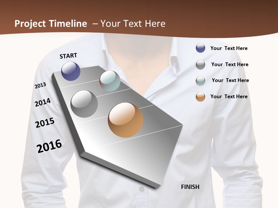Finance Conceptual Holding PowerPoint Template