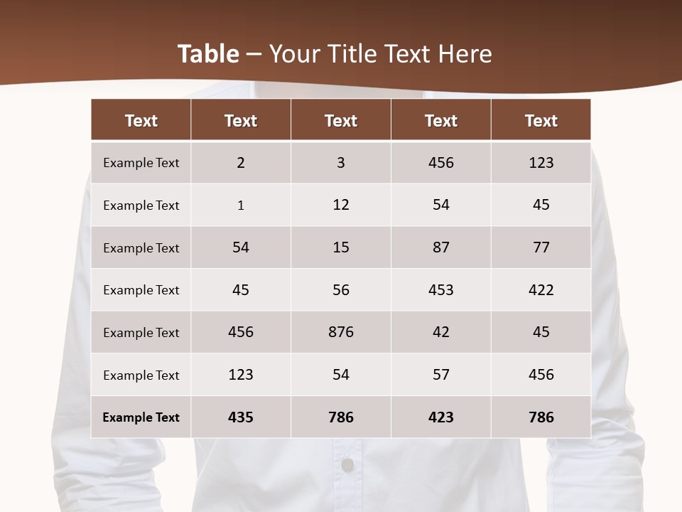 Finance Conceptual Holding PowerPoint Template