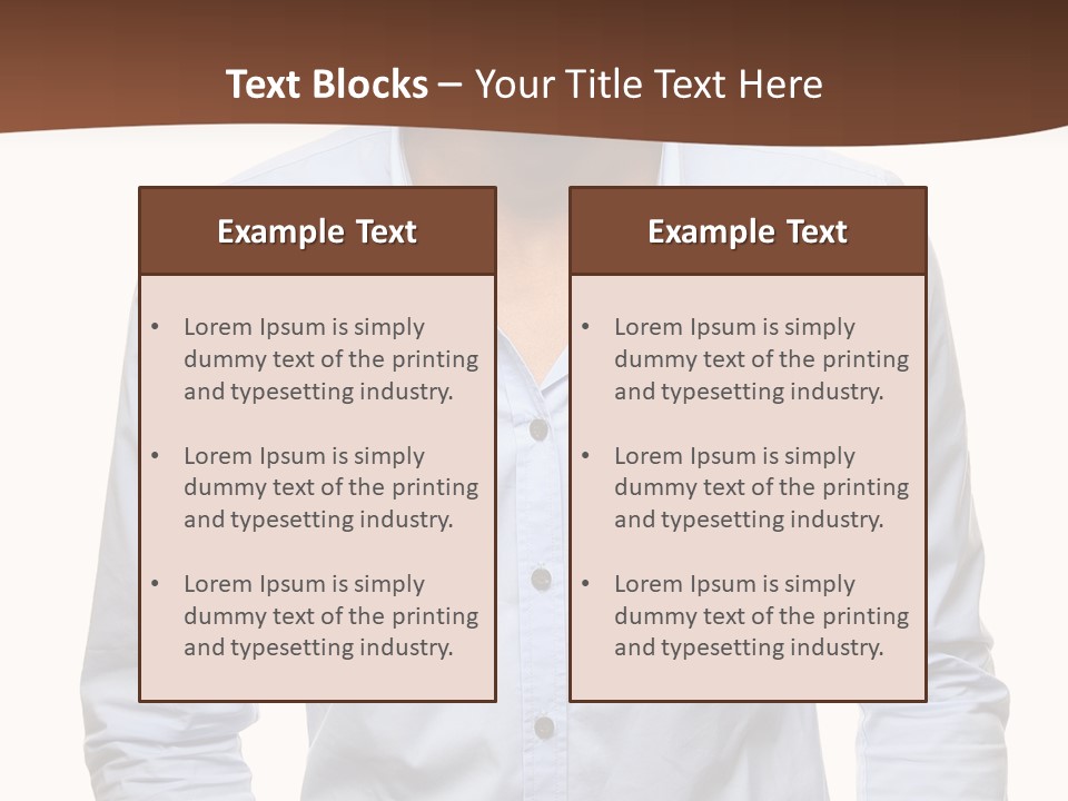Finance Conceptual Holding PowerPoint Template
