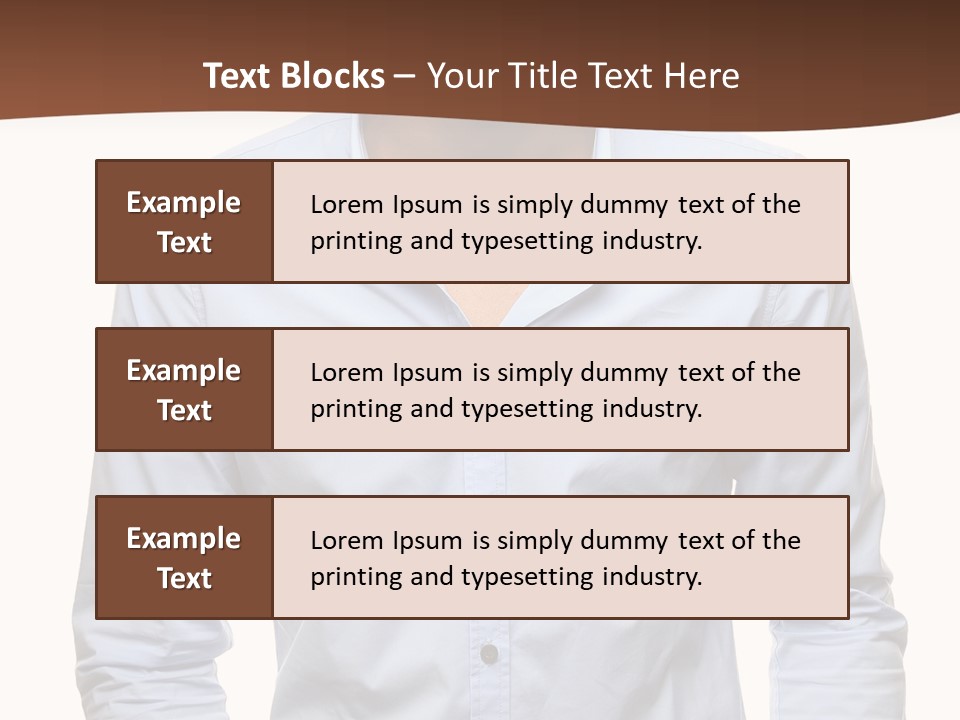 Finance Conceptual Holding PowerPoint Template