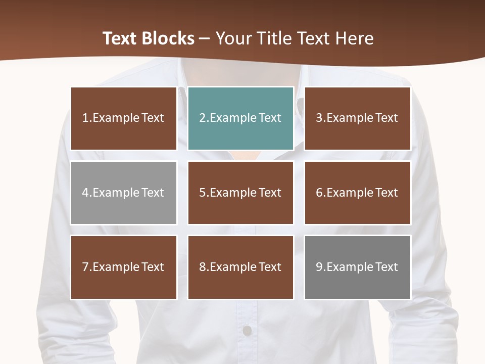 Finance Conceptual Holding PowerPoint Template