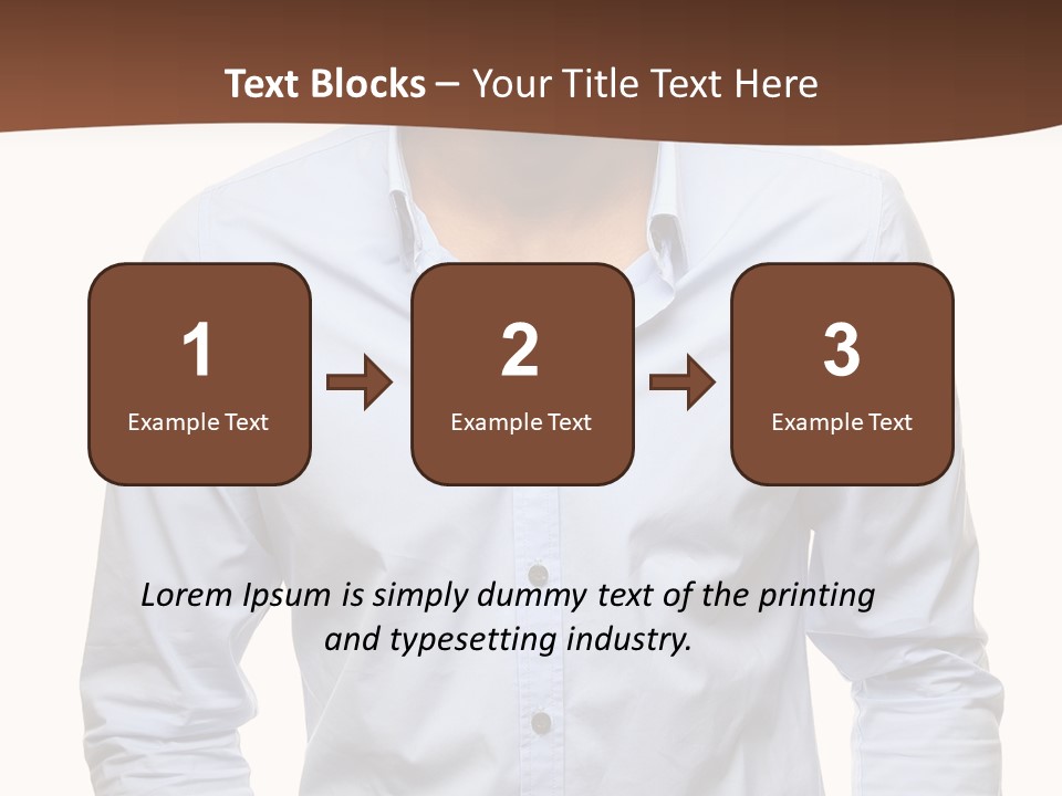 Finance Conceptual Holding PowerPoint Template
